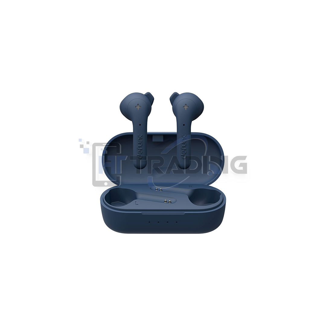 Defunc True Basic TWS In-Ear Kopfhörer – Bluetooth 5.2 – Blau (Blue) – True Wireless
