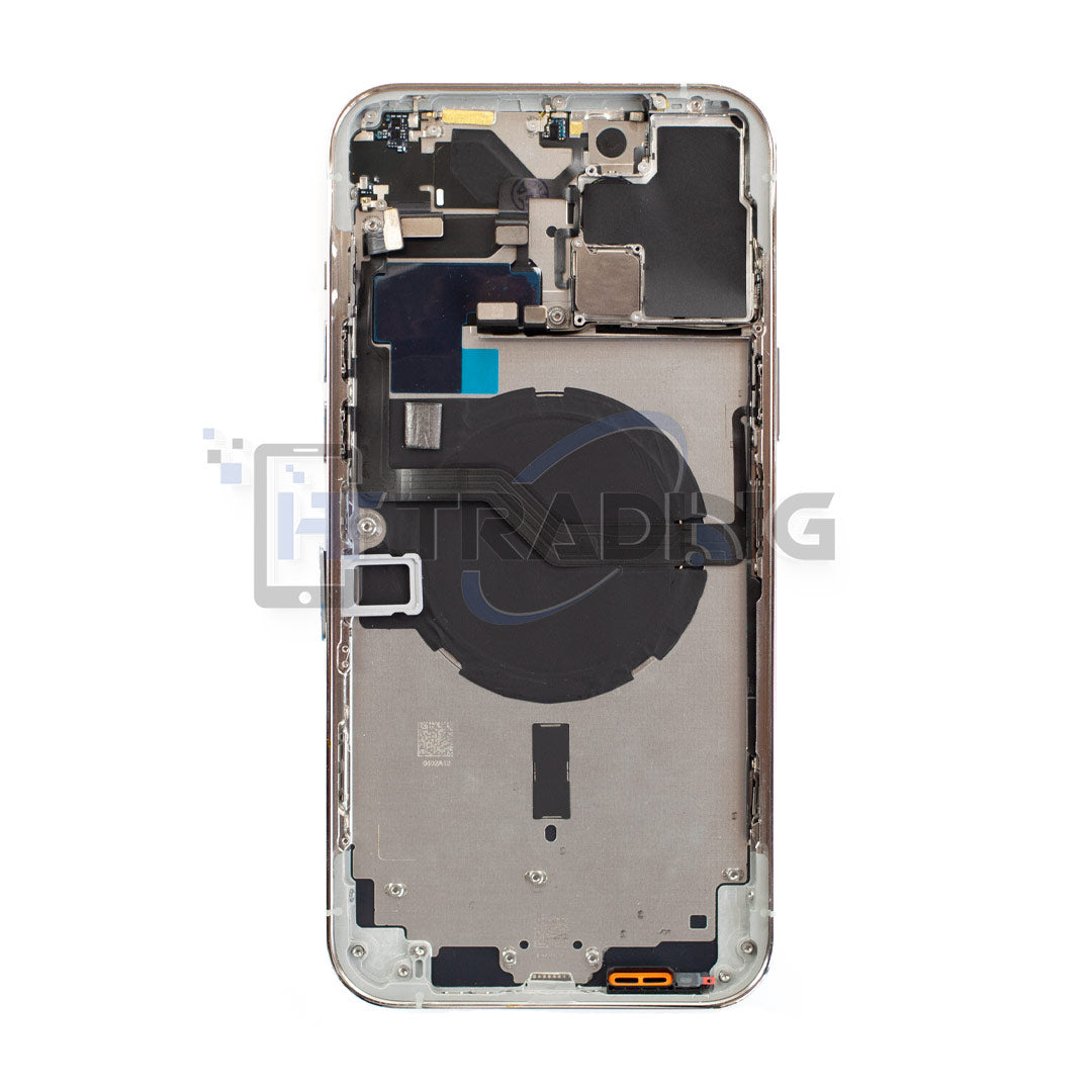 iPhone 12 Pro Max Akkudeckel Gehäuse mit Kleinteilen Weiß