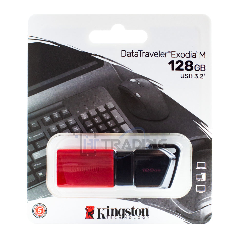 Memory Kingston 128GB, USB 3.2 Exodia Schwarz