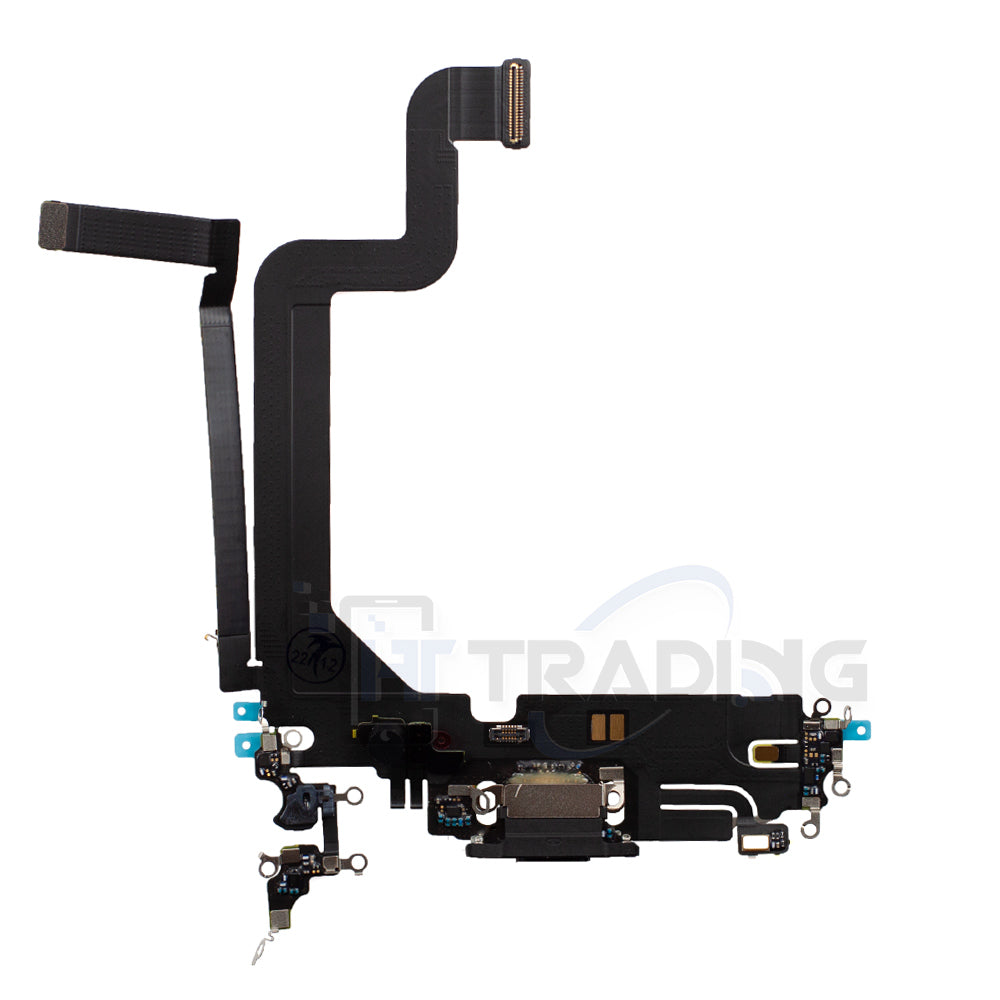 Ladebuchse Charging Port Flex Cable für iPhone 14 Pro Max Pulled Ori. Space Black, Pulled