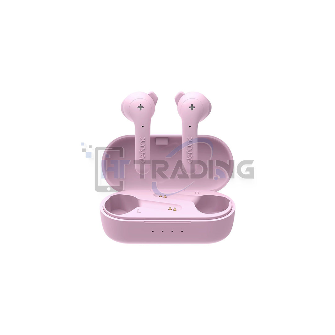 Defunc True Basic TWS In-Ear Kopfhörer – Bluetooth 5.2 – Rosa (Pink) – True Wireless
