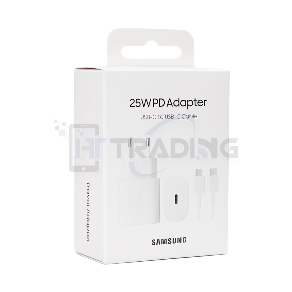 Samsung Travel 25W Charger Typ-C EP-TA800XWE inkl. Datenkabel Weiß