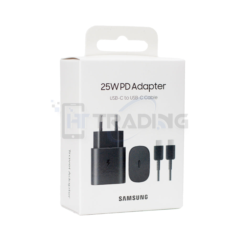 Samsung Travel 25W Charger Typ-C EP-TA800XBEGWW inkl. Datenkabel Schwarz