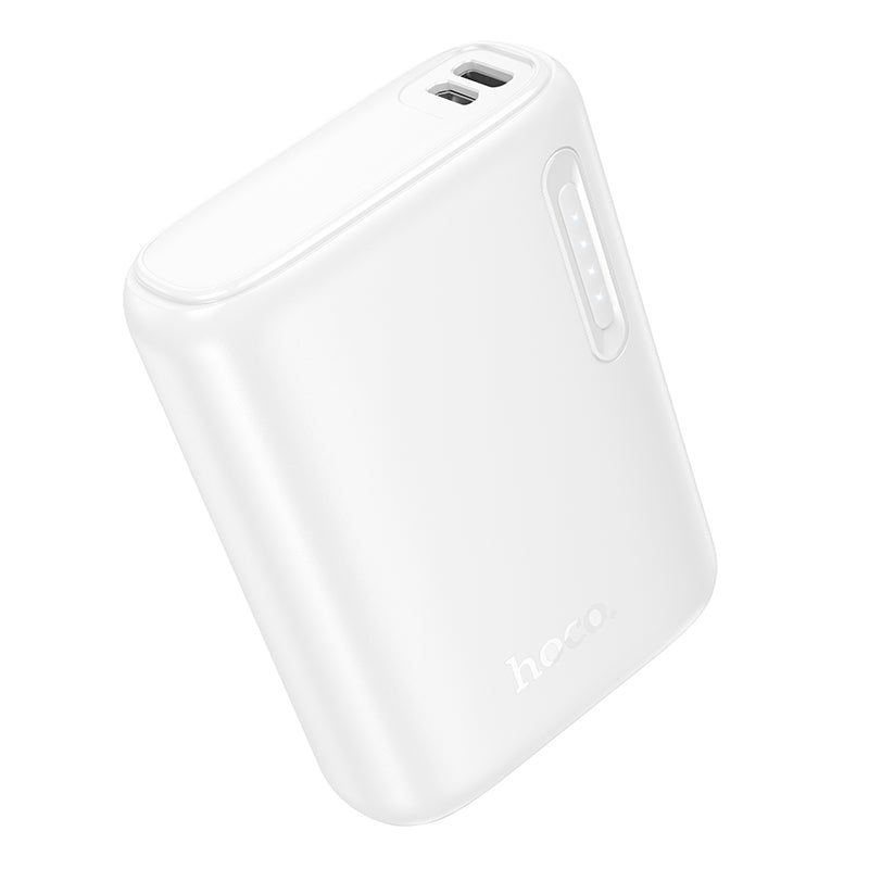 Hoco J158 Runner Powerbank 5000mAh mit kabelloser Schnellladung 10W – Weiß