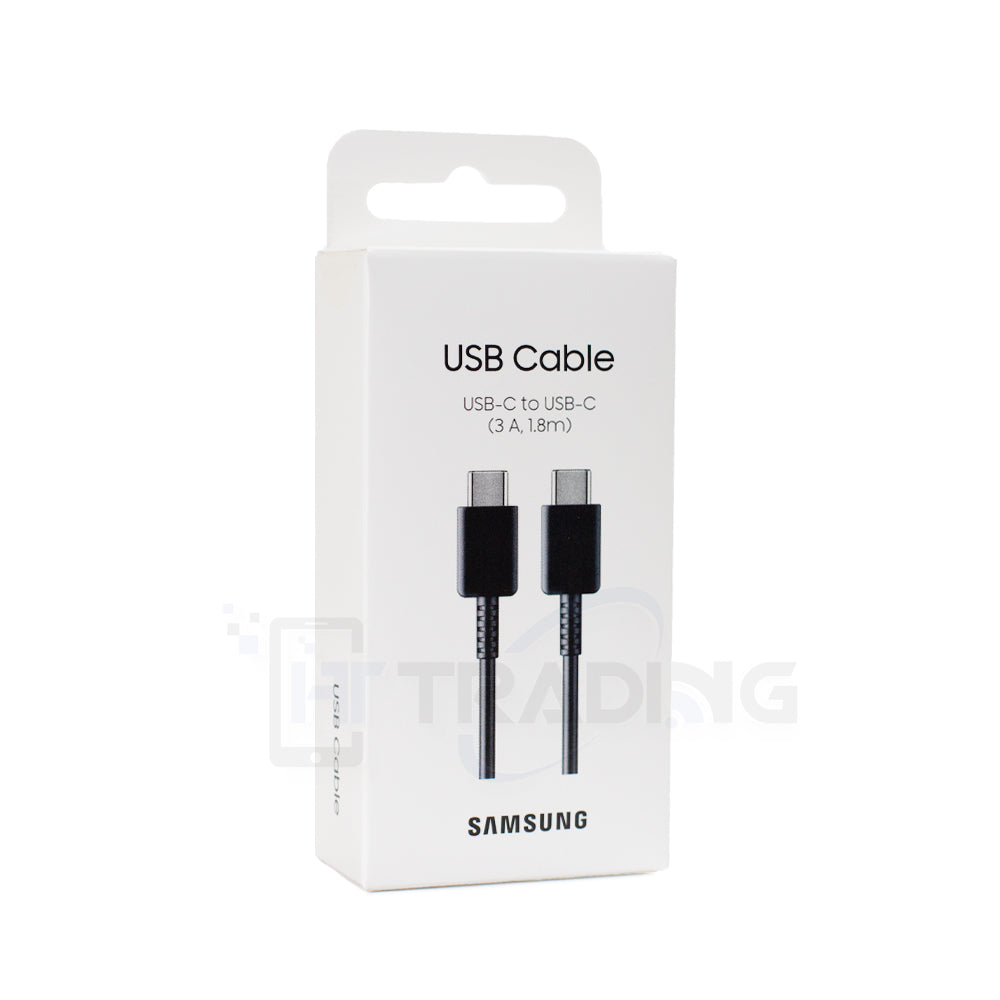 Samsung Kabel Typ C zu C 3A 1.8m EP-DX310 Schwarz Blister