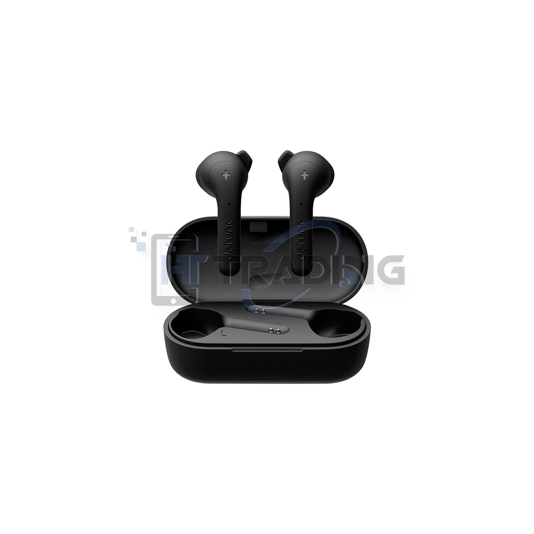 Defunc True Basic TWS In-Ear Kopfhörer – Bluetooth 5.2 – Schwarz (Black) – True Wireless