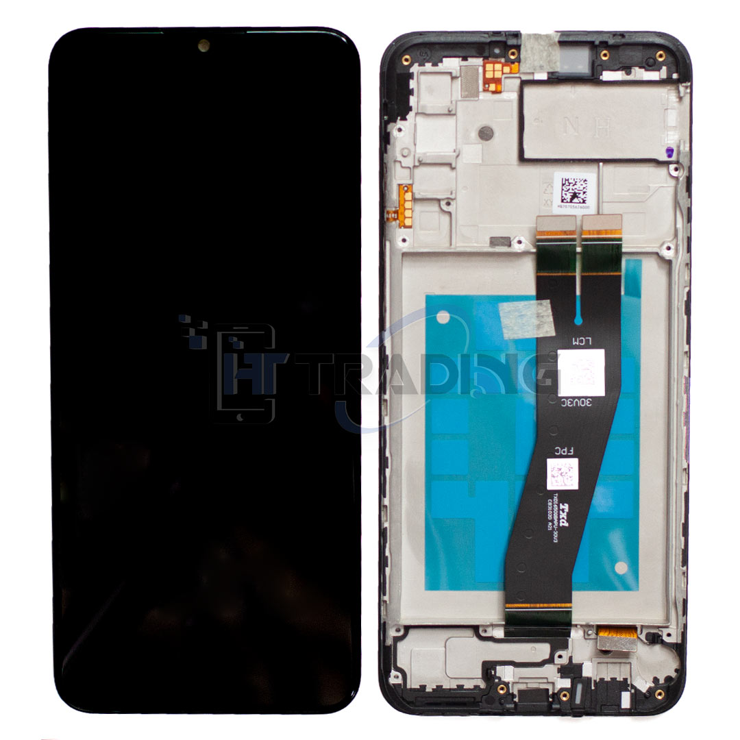 Samsung A02s / M02s (A025G/M025) Display Einheit Service Pack (EU CODE), Schwarz