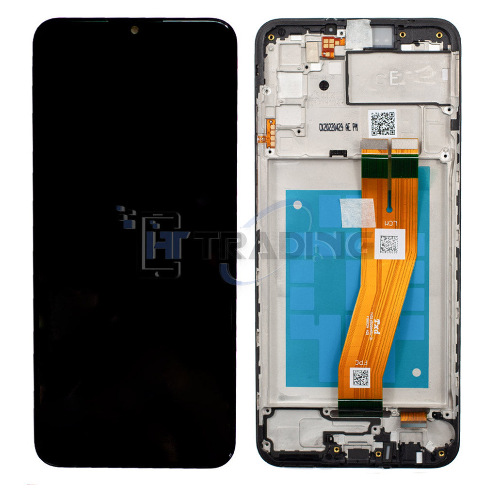 Samsung A02s A025F Display Schwarz - NON EU CODE, Service Pack