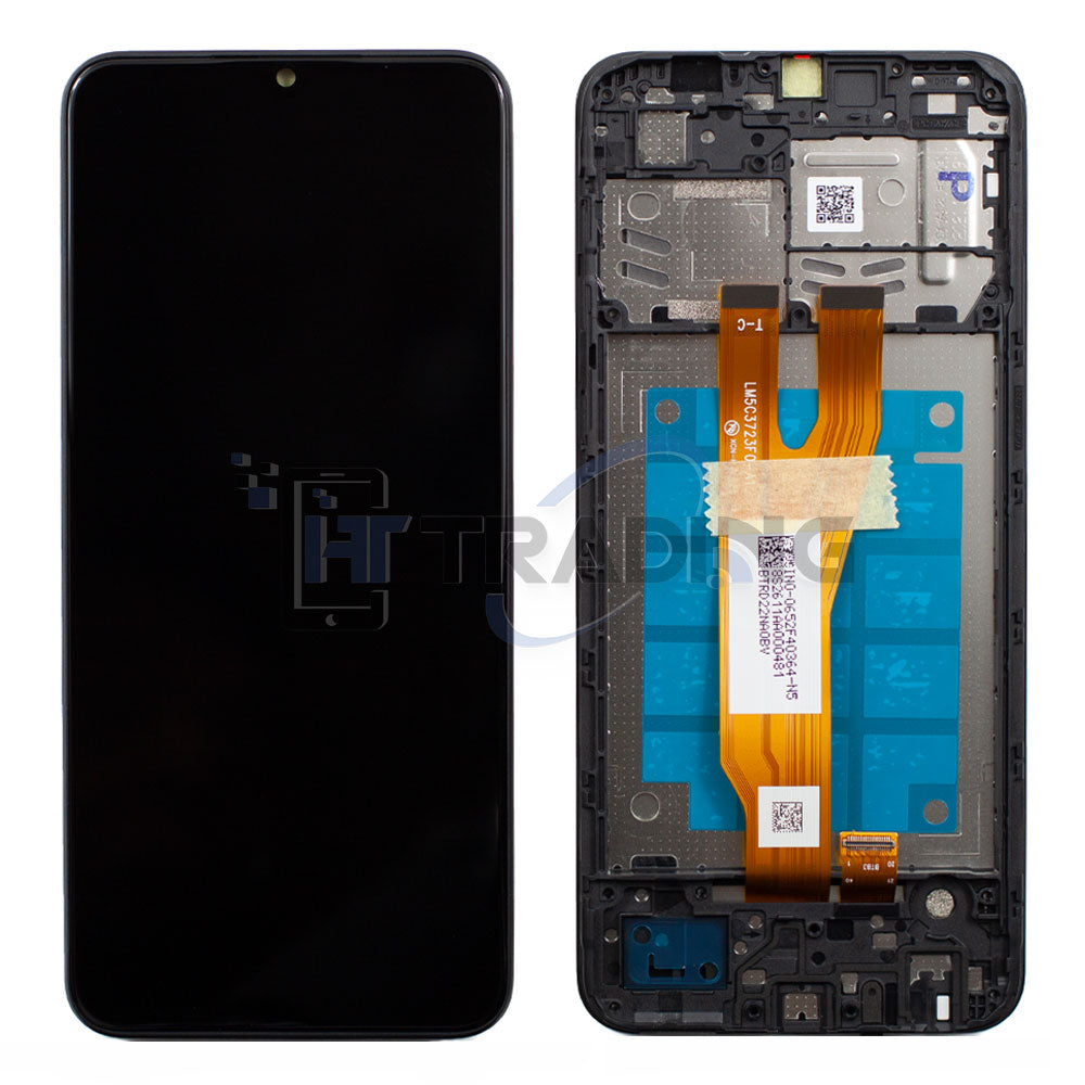 Samsung A03 Core SM-A032 Display Schwarz, Service Pack