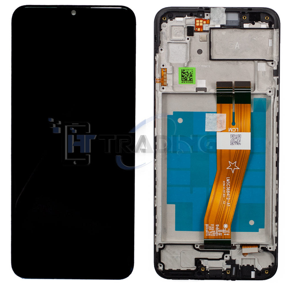 Samsung A03 SM-035F (NON EU CODE) Display Schwarz, Service Pack