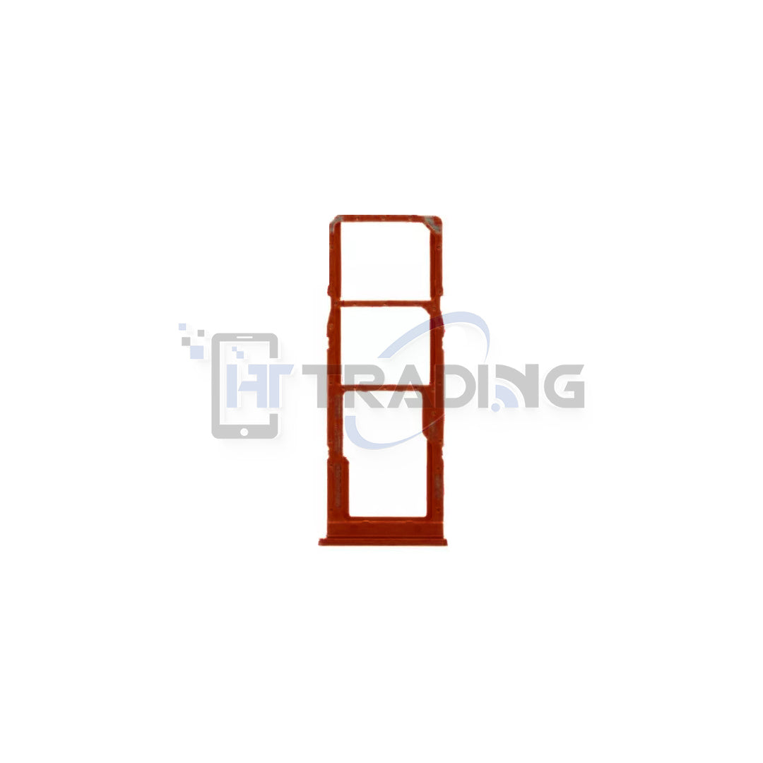 Sim Tray für Samsung A03 Rot