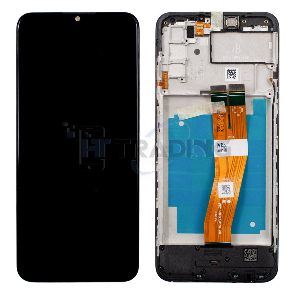 Samsung A037F A03s Display Schwarz (NON EU CODE), Service Pack