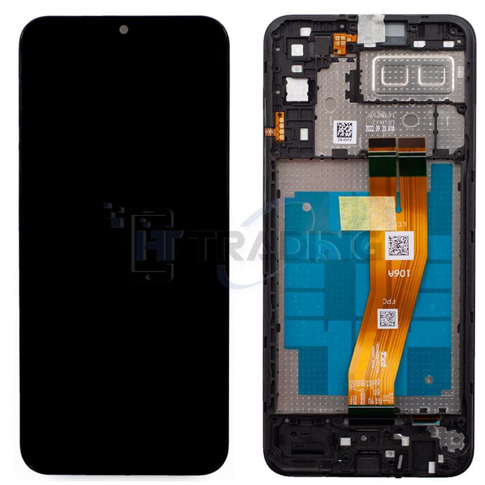 Samsung A04e SM-A042 Display Schwarz, Service Pack