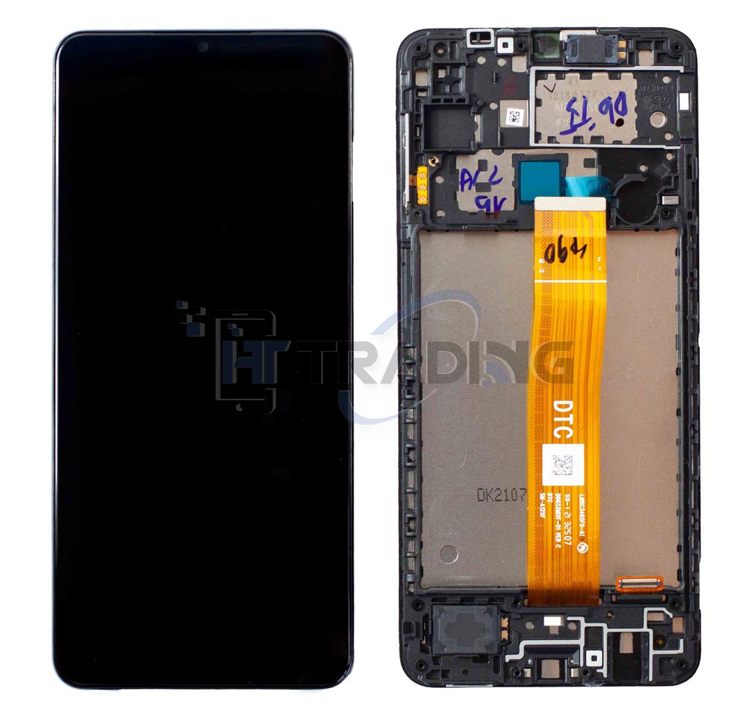 Samsung A12s Nacho SM-A127F Display schwarz, Service Pack
