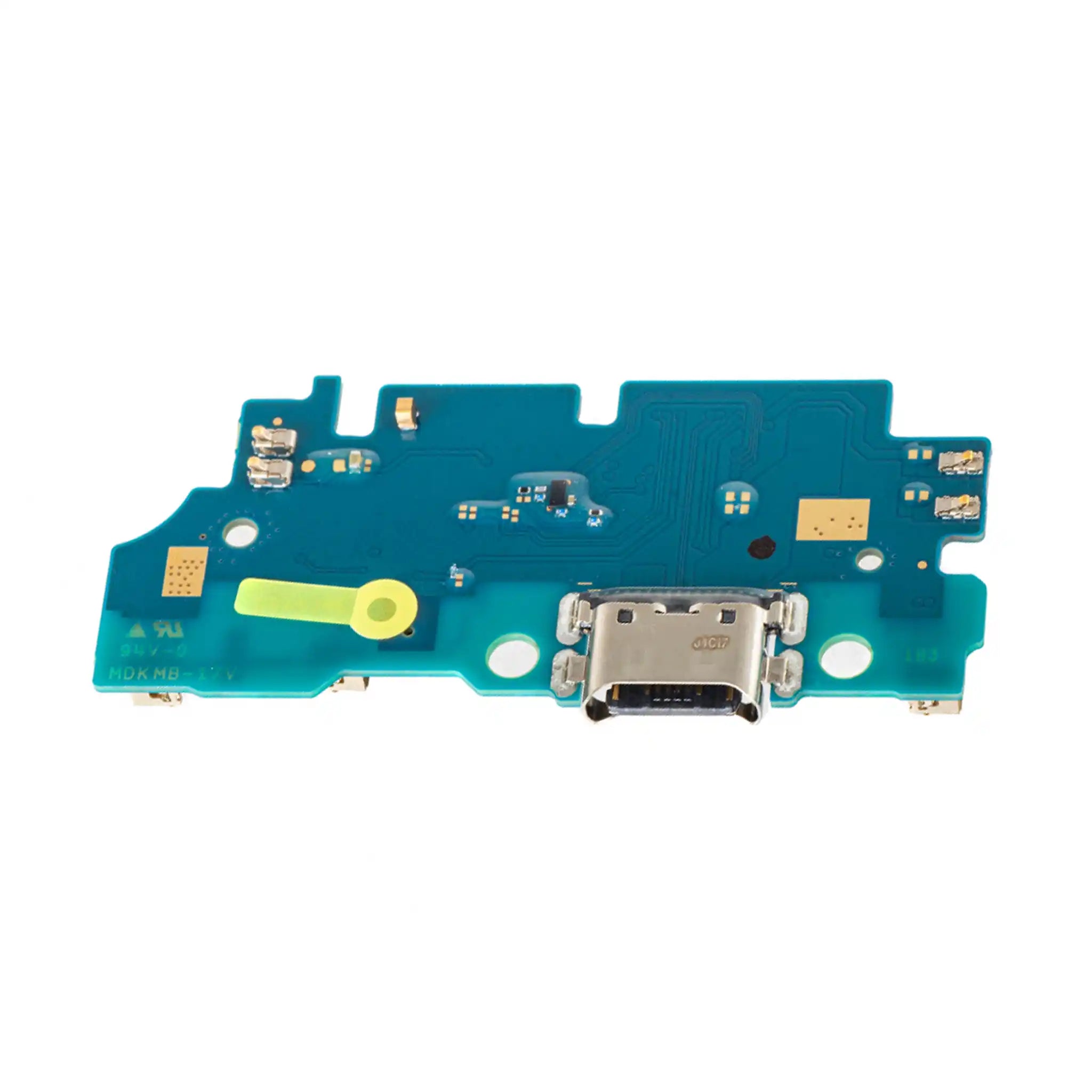 Ersatz-Ladebuchse in OEM-Qualität für Samsung Galaxy A16 4G (SM-A165F), Sub-Board mit USB-C Port und Anschlusskontakten.