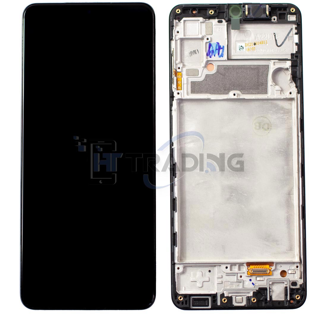 Samsung Galaxy A22 4G (A225F) Display Service Pack - Schwarz