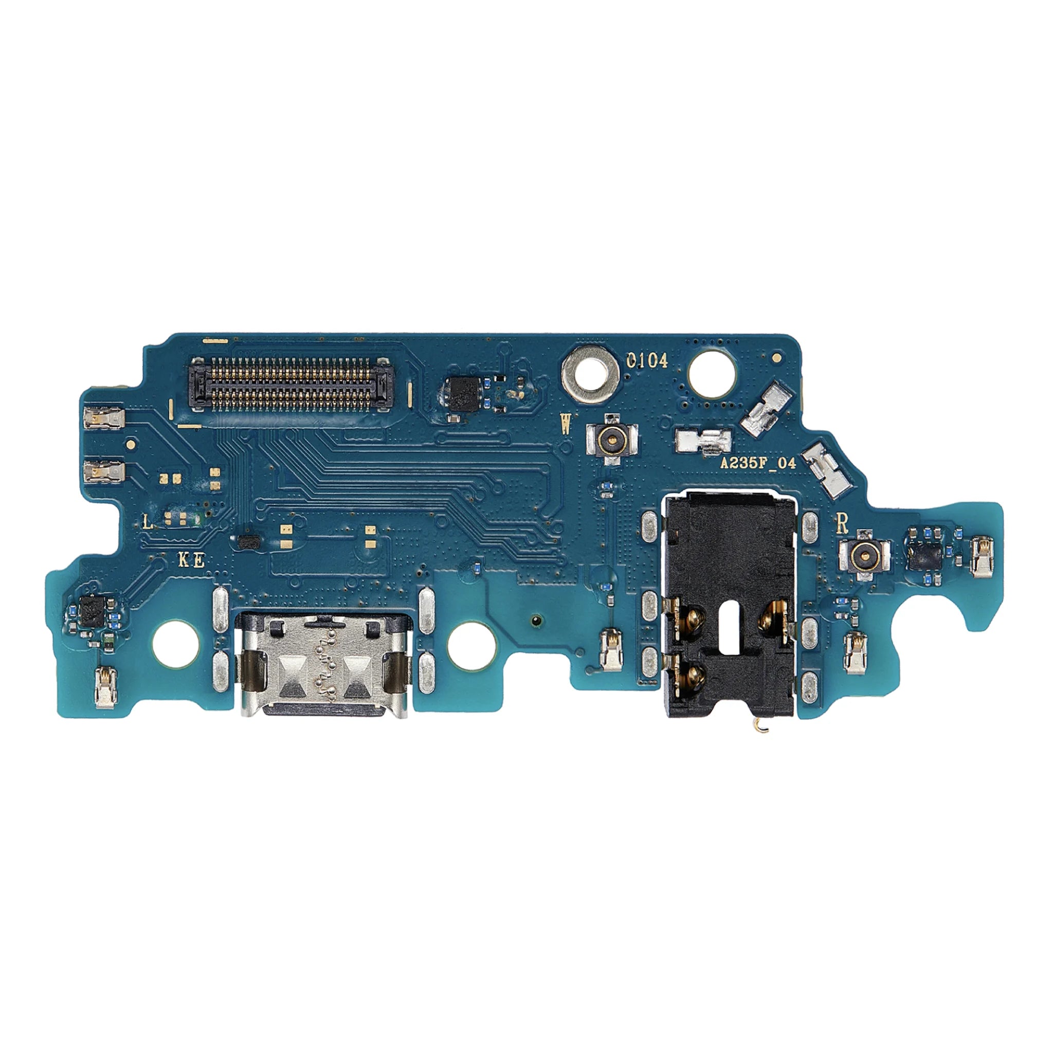 Ersatz-Ladebuchse Platine (USB-C Anschluss) für das Samsung Galaxy A23 4G (A235F).
