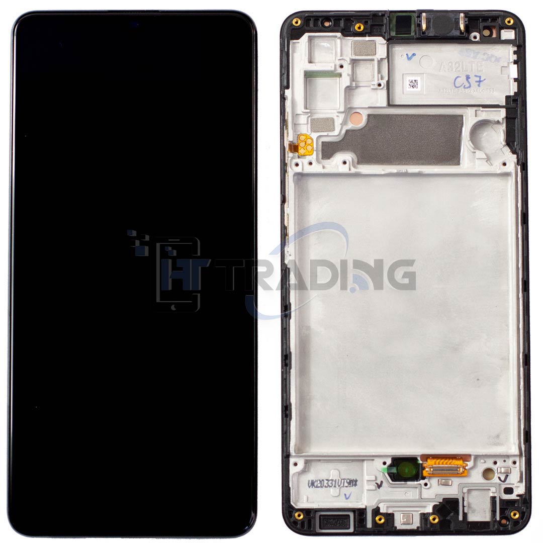 Samsung A32 4G A325F Display mit Rahmen, Soft OLED