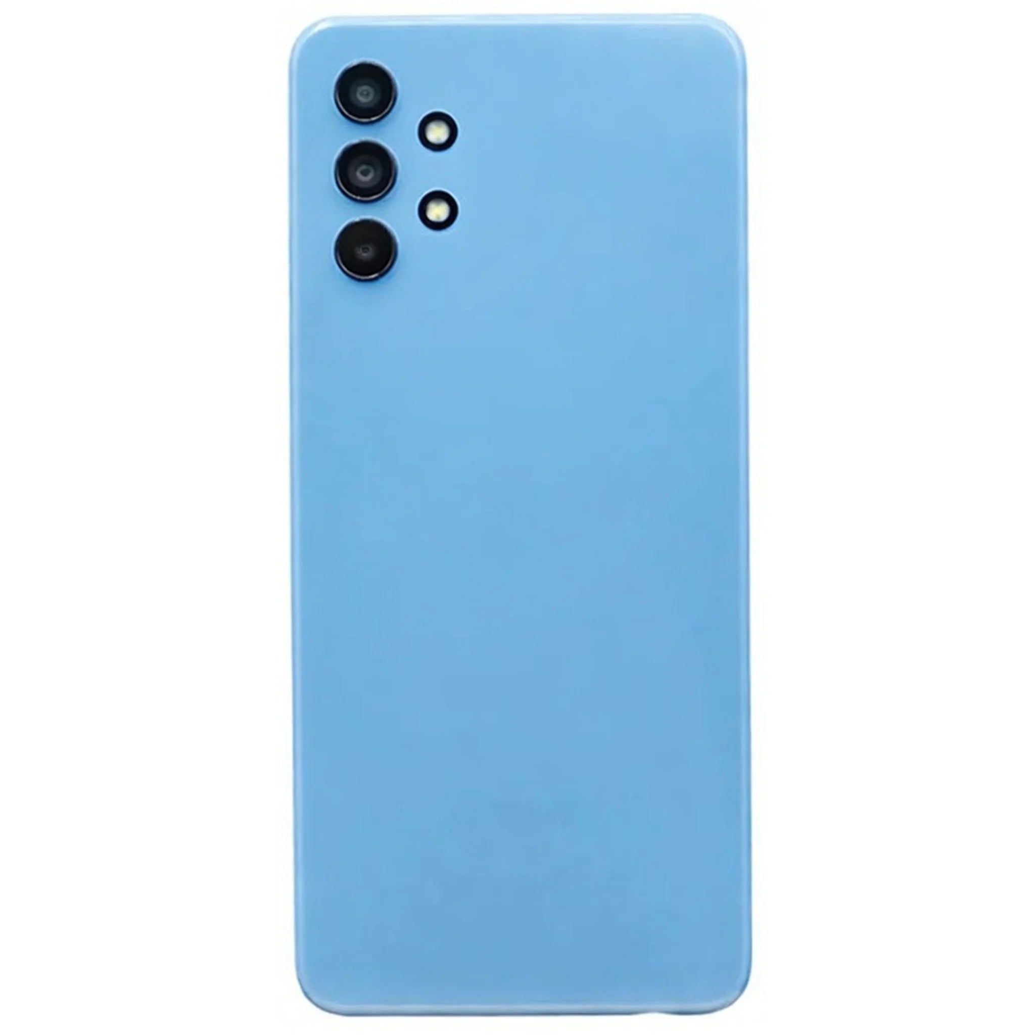 Akkudeckel mit Kameralinse für Ihr Samsung Galaxy A32 4G (SM-A325F) Awesome Blue