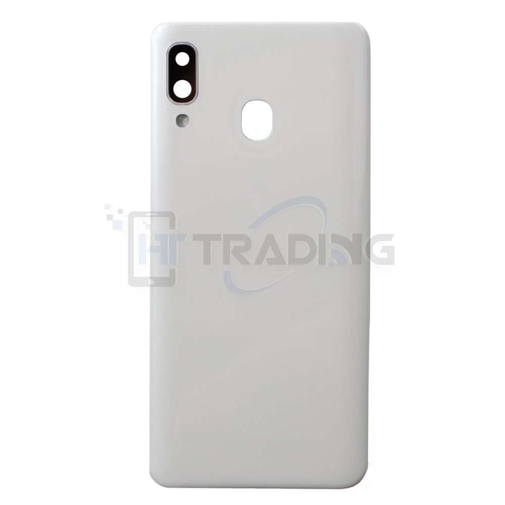 Akkudeckel Für Samsung Galaxy A40 A405F white mit Kameralinse