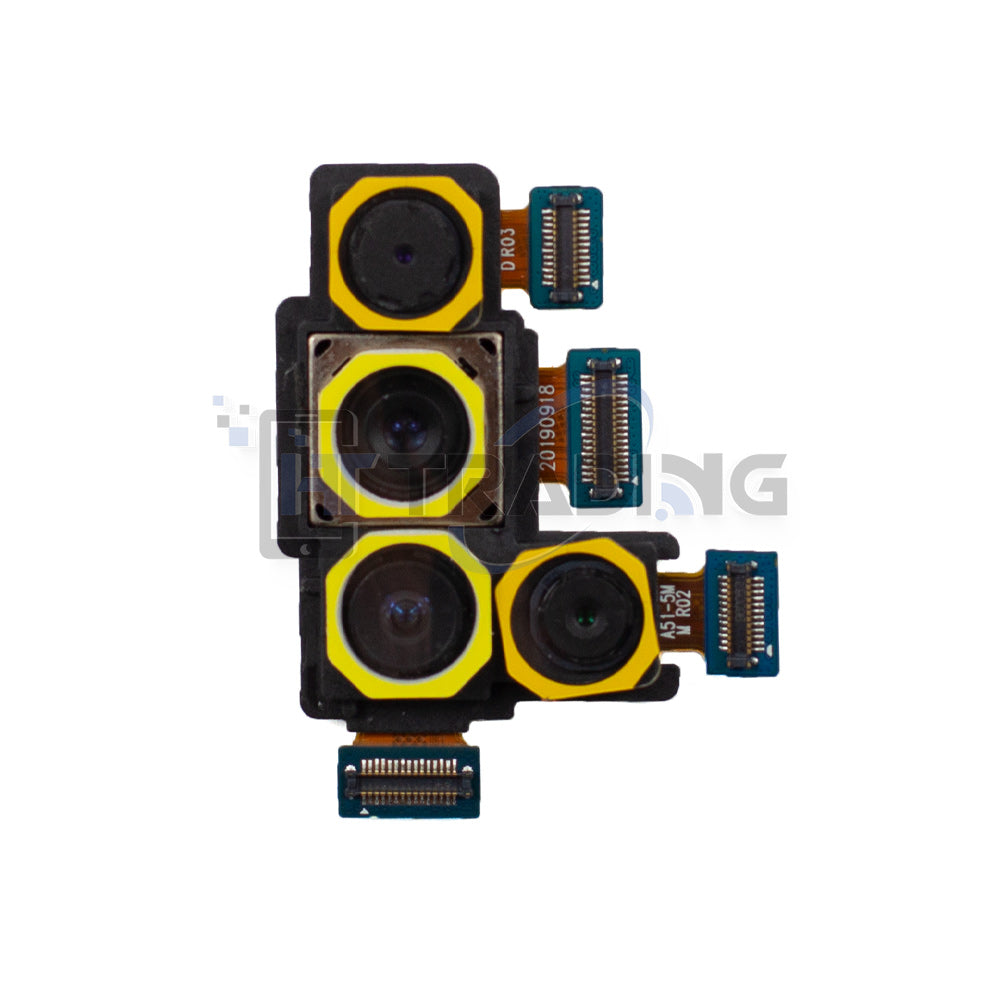 Hauptkamera für Samsung A51 A515F 48MP + 12MP + 5MP + 5MP Pulled Ori.