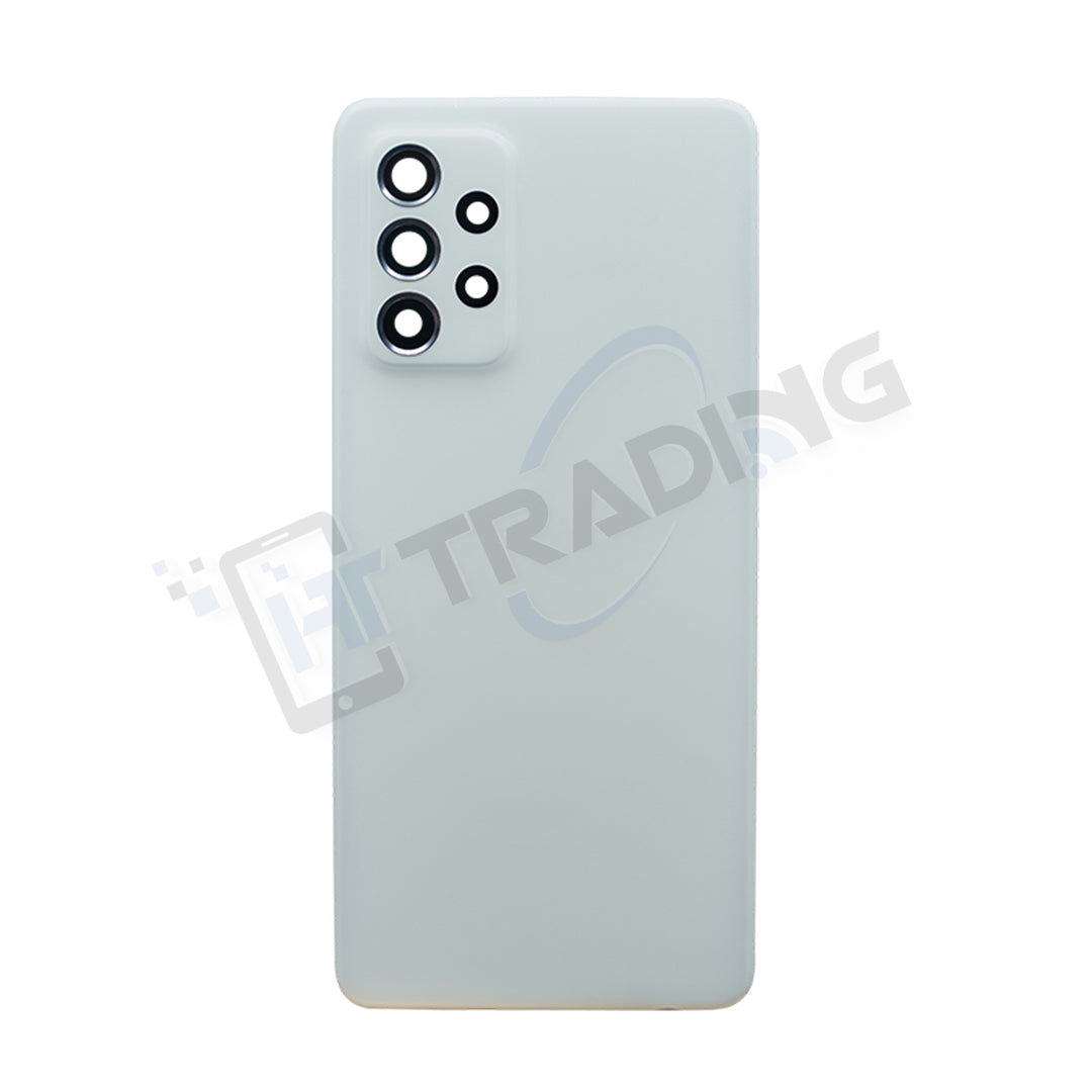 Akkudeckel für Samsung A53 A536B Awesome White mit Kameralinse