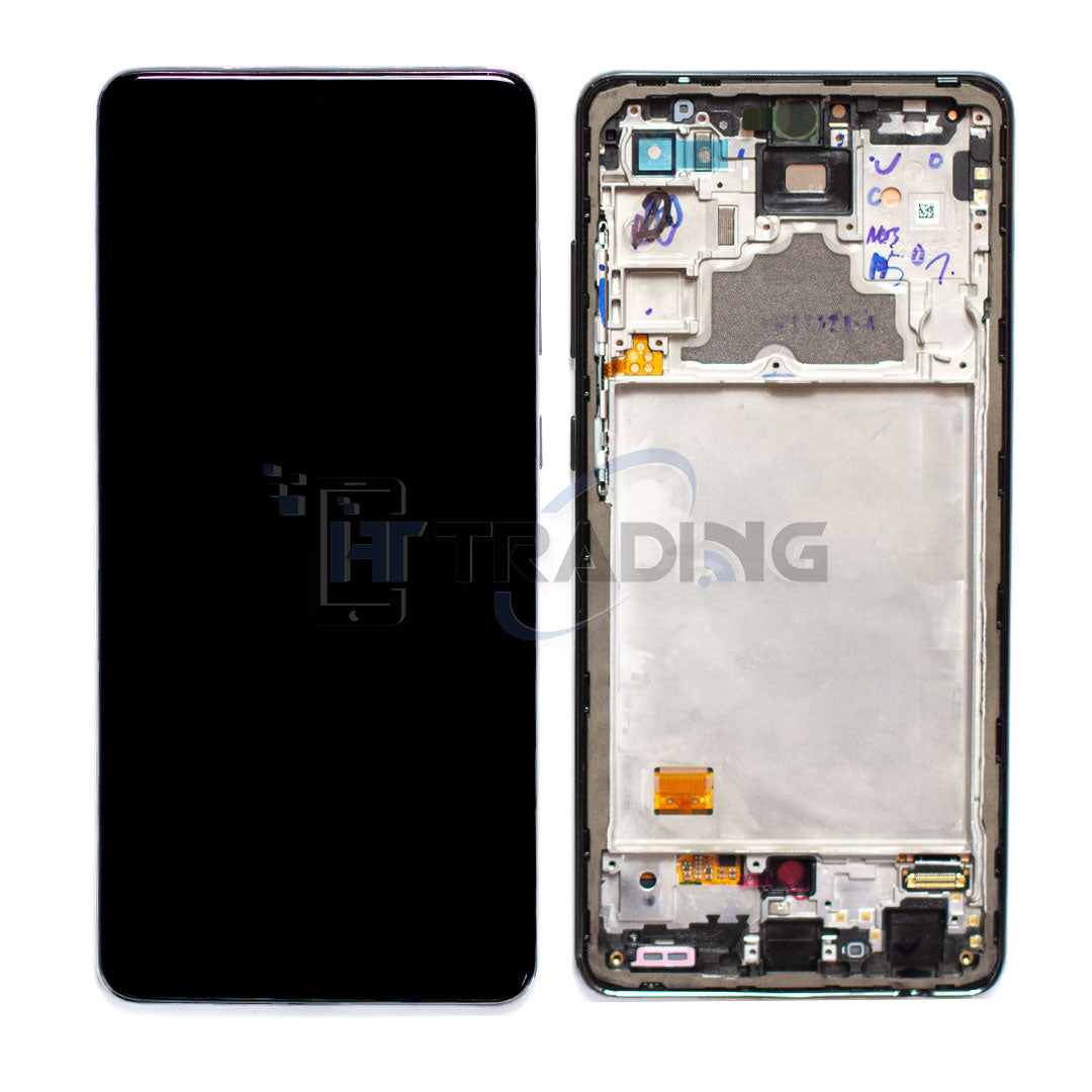 Samsung A72 SM-A725F / A7256B Display Awesome Black, Service Pack