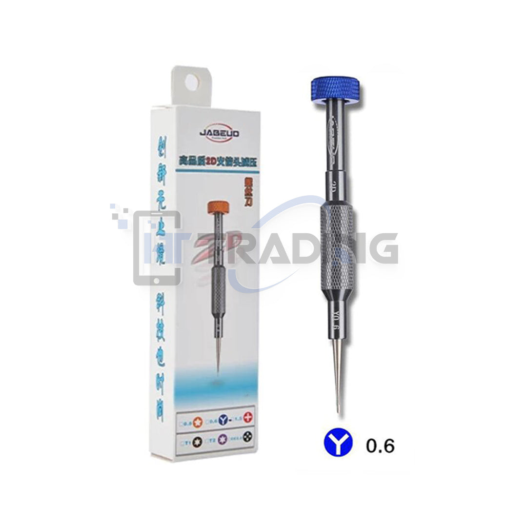 JABEUD Magnetischer Präzisions-Schraubendreher Tri-Point Y 0.6 (Y000) - New Edition