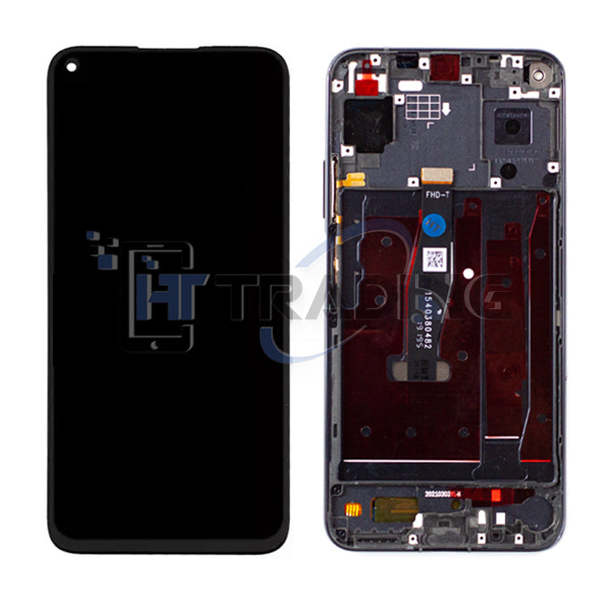 Nova 5T Display (YAL-L21) LCD Touchscreen – Inkl. Rahmen – Schwarz