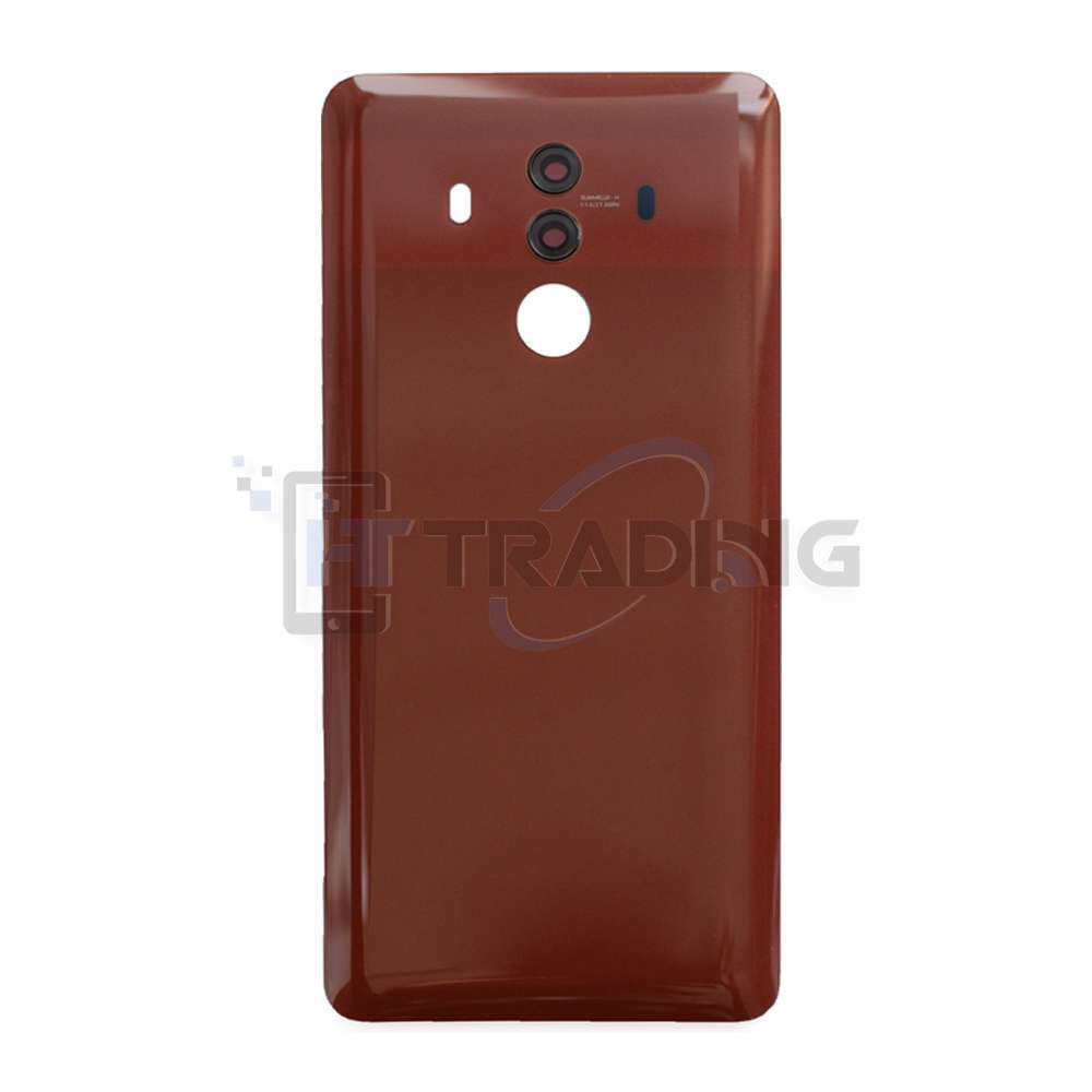 Akkudeckel für Huawei Mate 10 Pro Brown mit Kameralinse