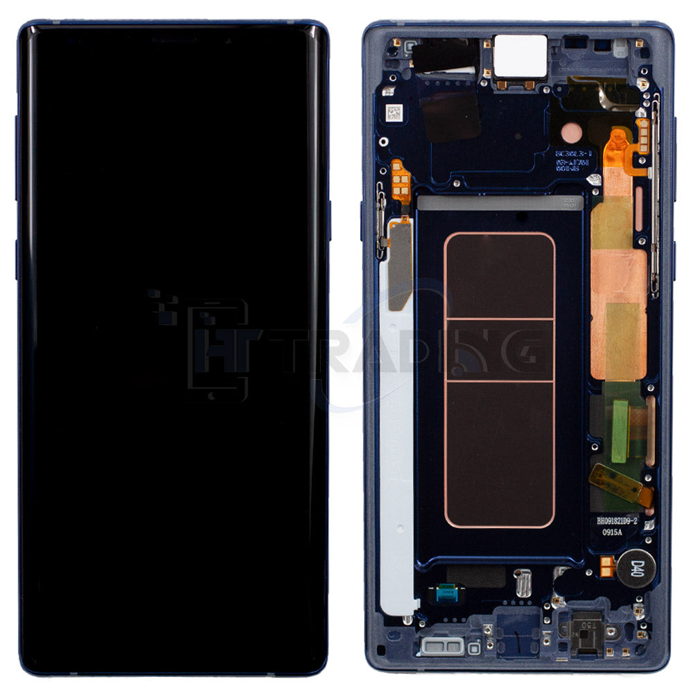 Samsung Note 9 N960F Display Ocean Blue, Service Pack