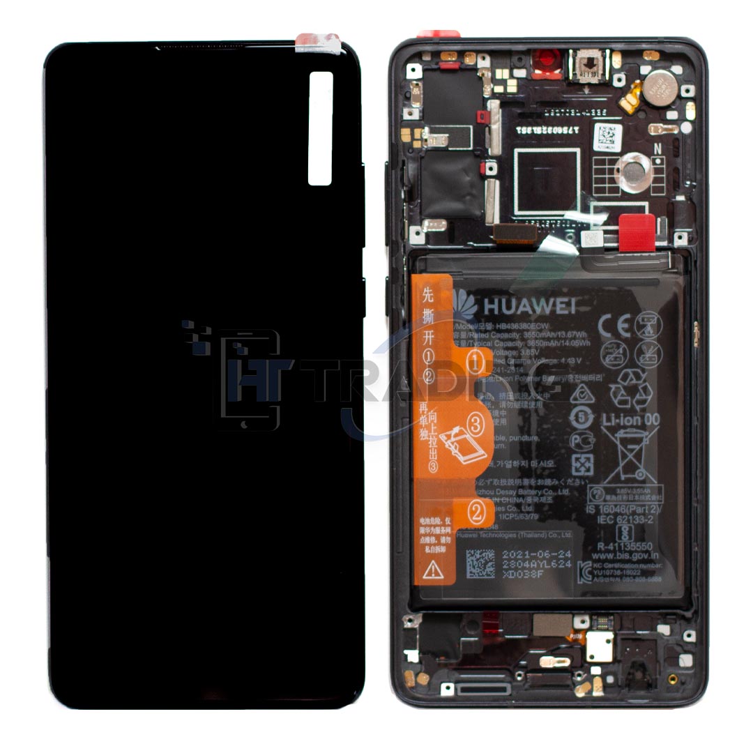 Huawei P30 Display Schwarz - NEW EDITION, Service Pack