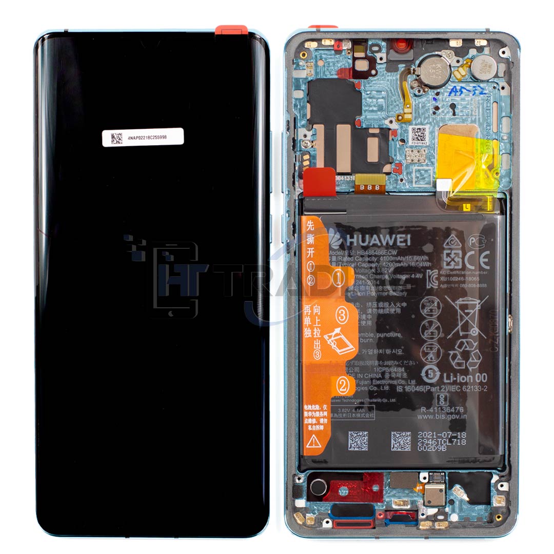 Huawei P30 Pro Display Service Pack Aurora Blue, Service Pack