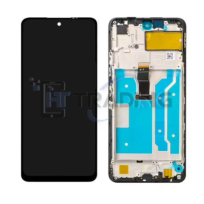 P Smart 2021 Display (PPA-L22) LCD Touchscreen – Premium – Inkl. Rahmen, Schwarz
