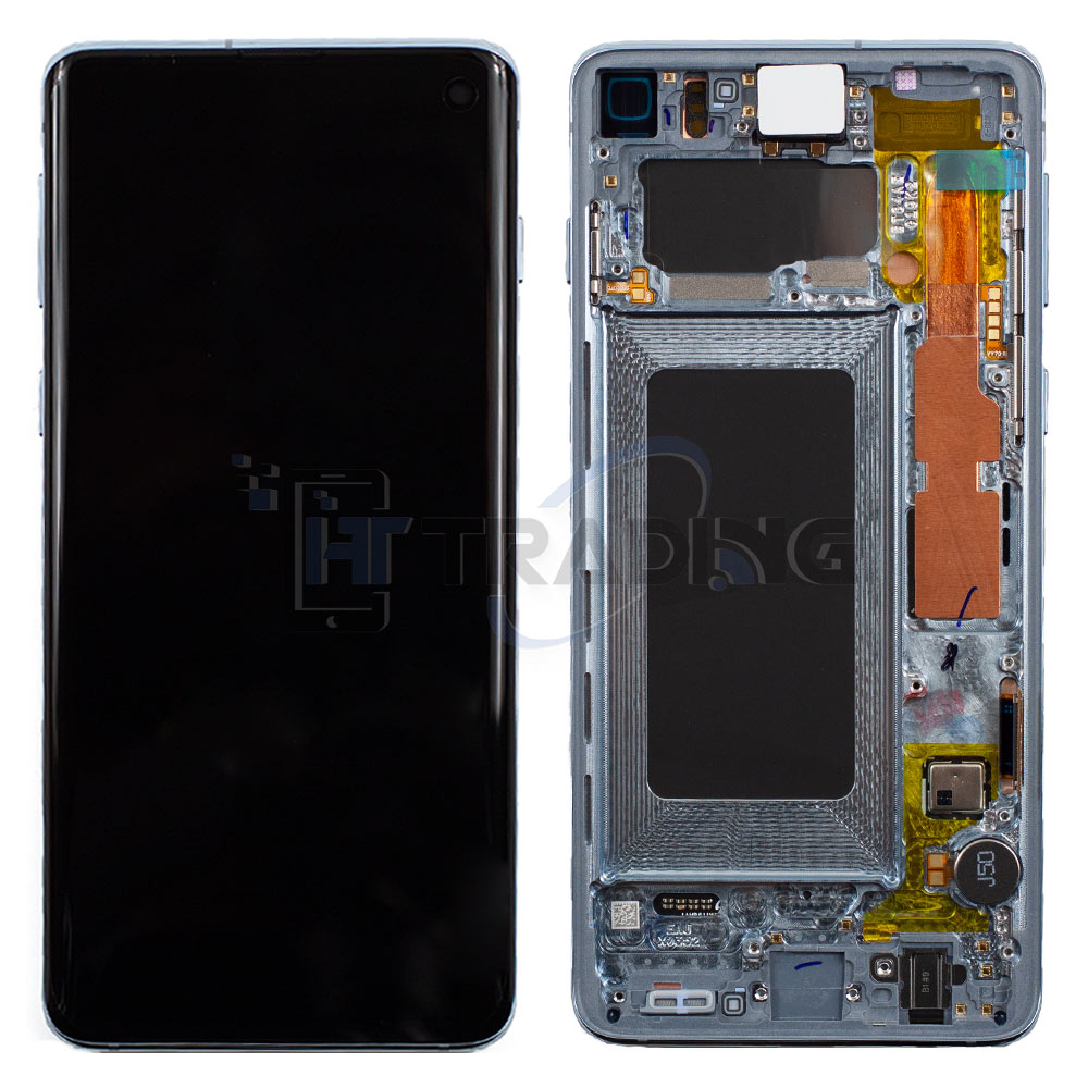 Samsung S10 SM-G973F Display Prism Blue, Service Pack