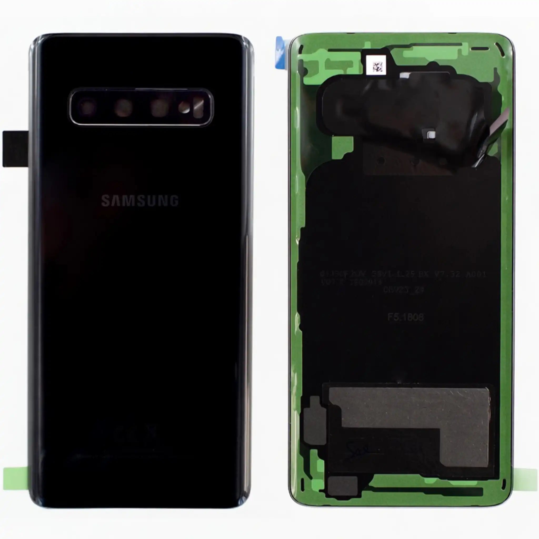 Battery Cover für G975F Samsung Galaxy S10+ − Prism black, Serviceware
