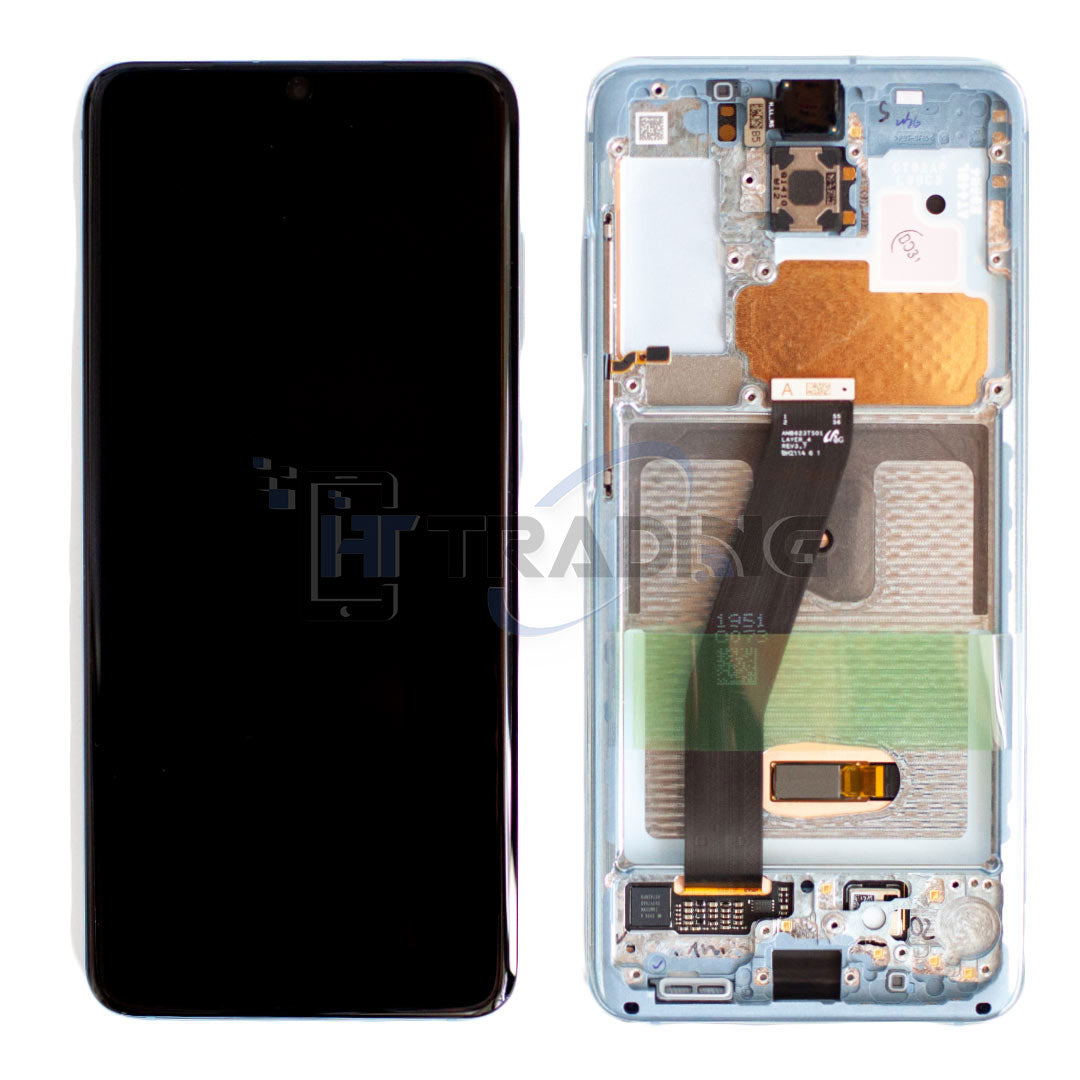 Samsung Galaxy S20 (G980F / G981B) Display Service Pack - Cloud Blue