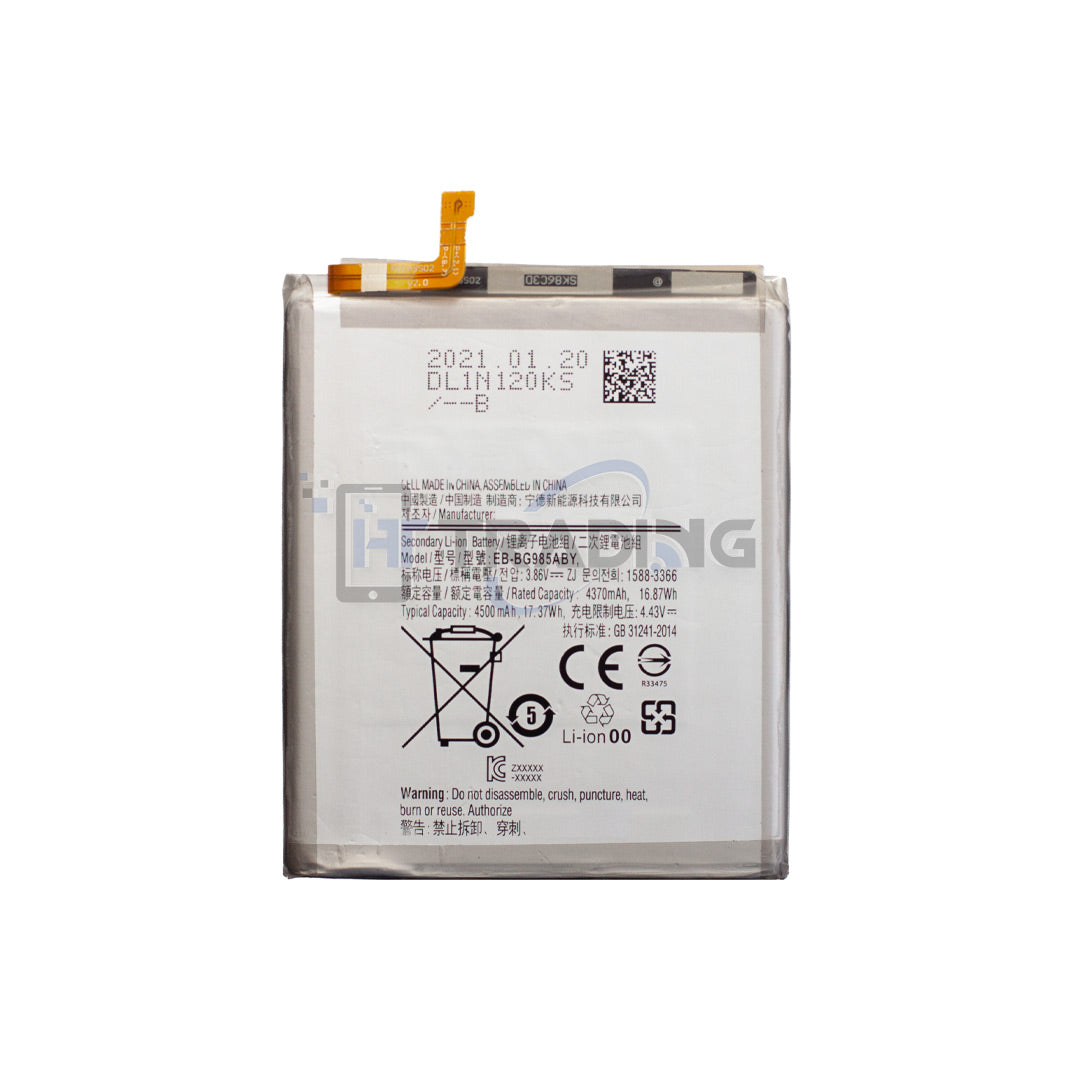 Samsung Ersatzakku für Galaxy S20 Ultra (5000 mAh) – EB-BG988ABY