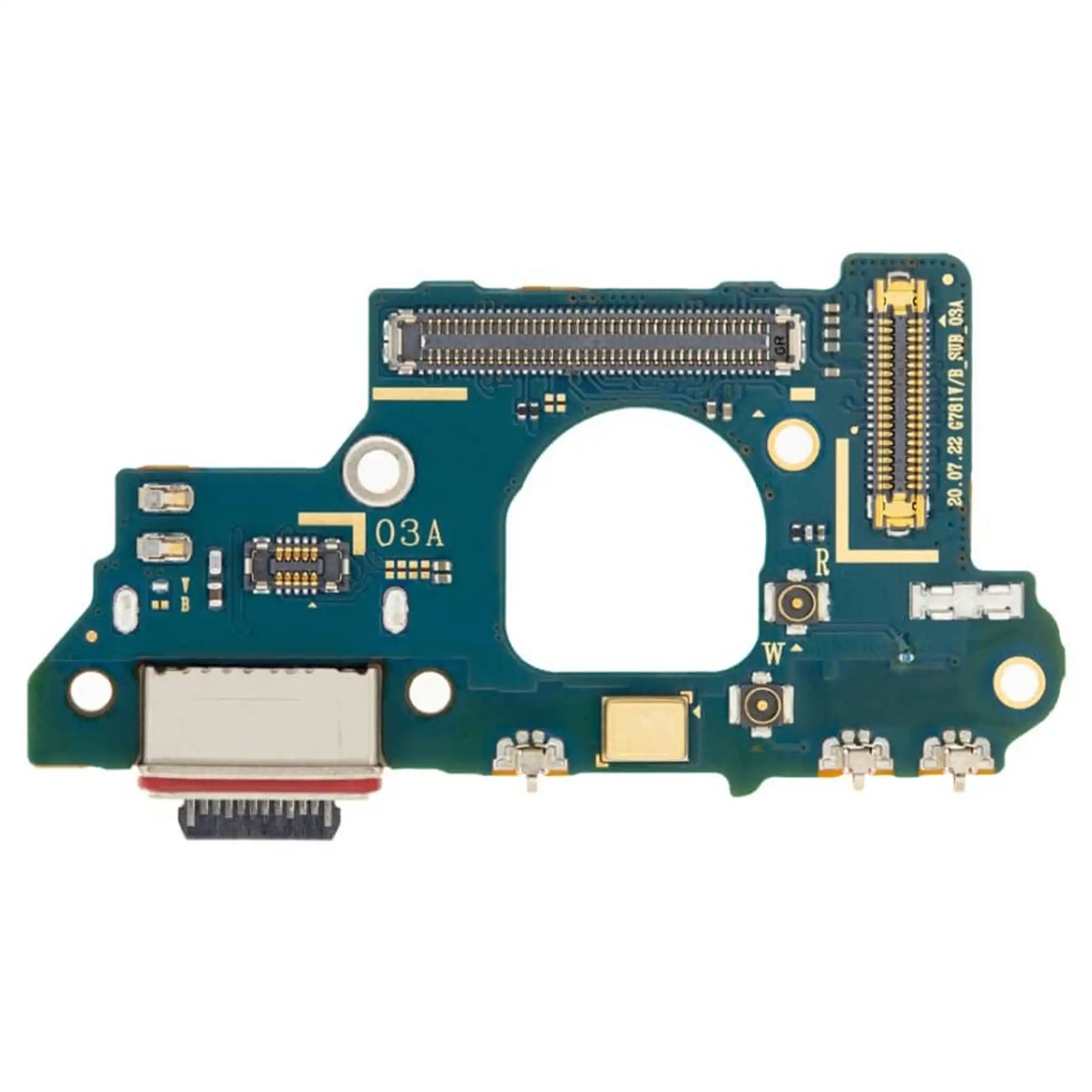 Samsung Galaxy S20 FE 5G (G781B) Ladebuchse / Charging Flex – USB-C Platine inkl. Mikrofon