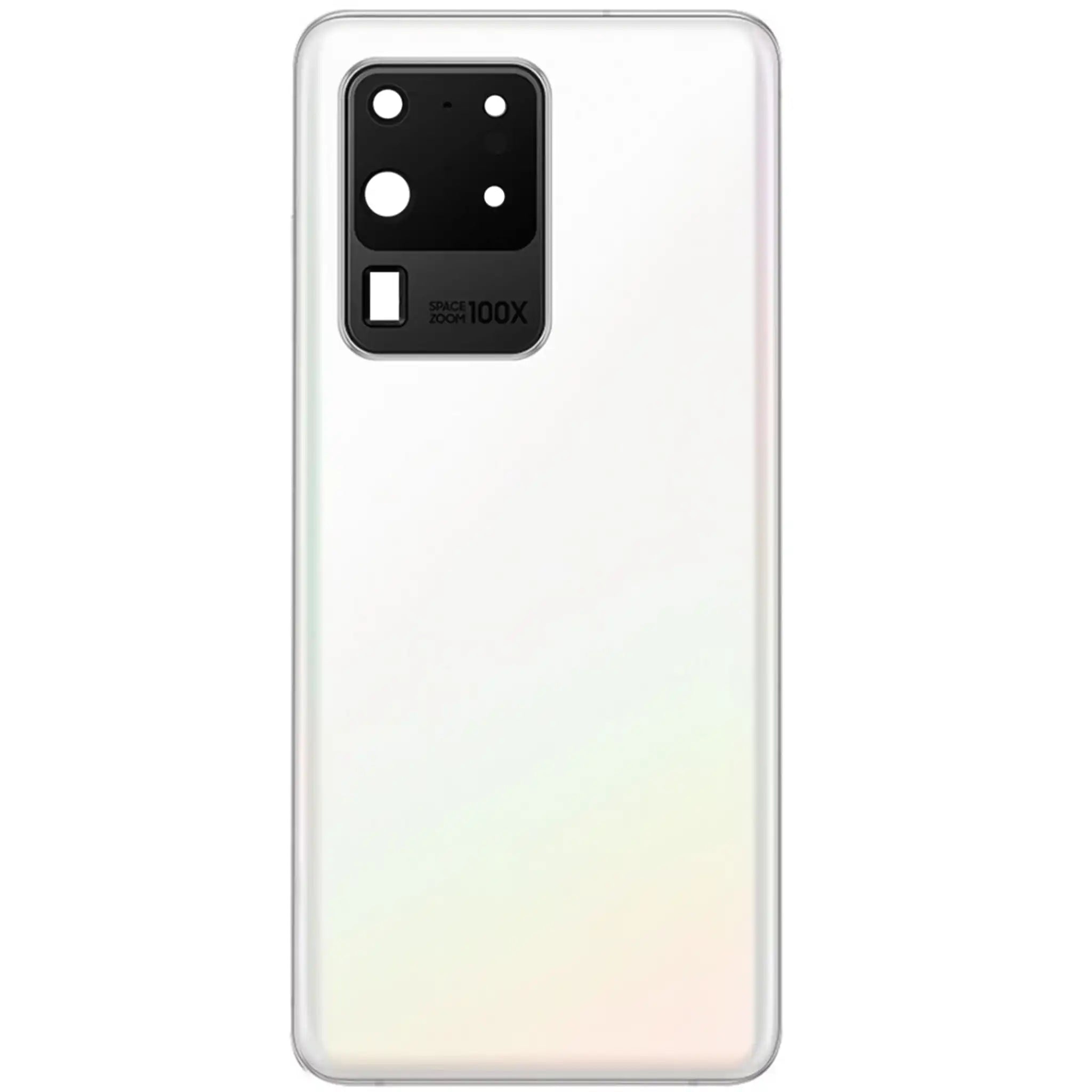 Akkudeckel / Rückseite für Samsung Galaxy S20 Ultra 5G – Cloud White inkl. Kameralinse