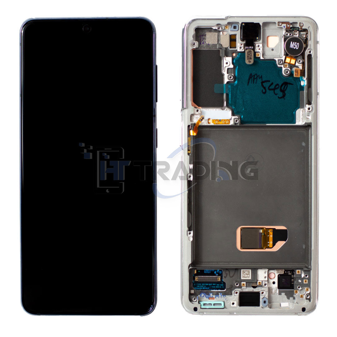 Samsung Galaxy S21 (G991B) Display Service Pack - Phantom White