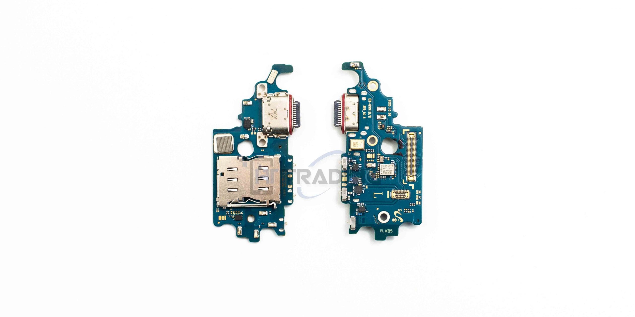 Samsung Galaxy S21 G991B Subboard Platine Sim Reader, Serviceware