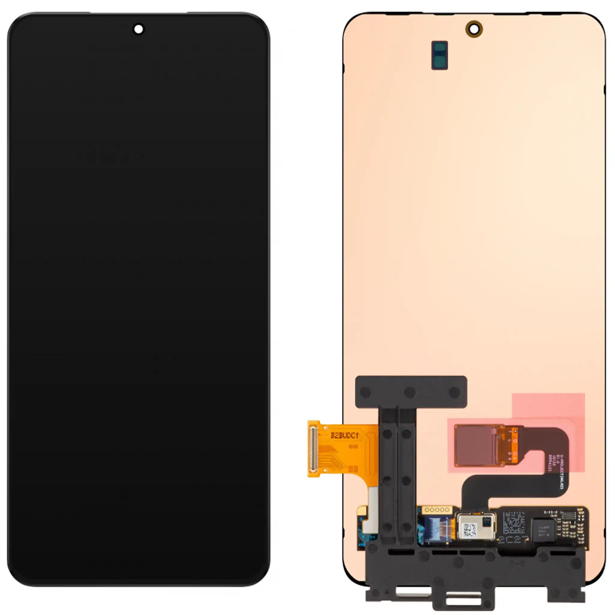Samsung Galaxy S21 Ersatzdisplay Refurbished ohne Rahmen – Schwarz