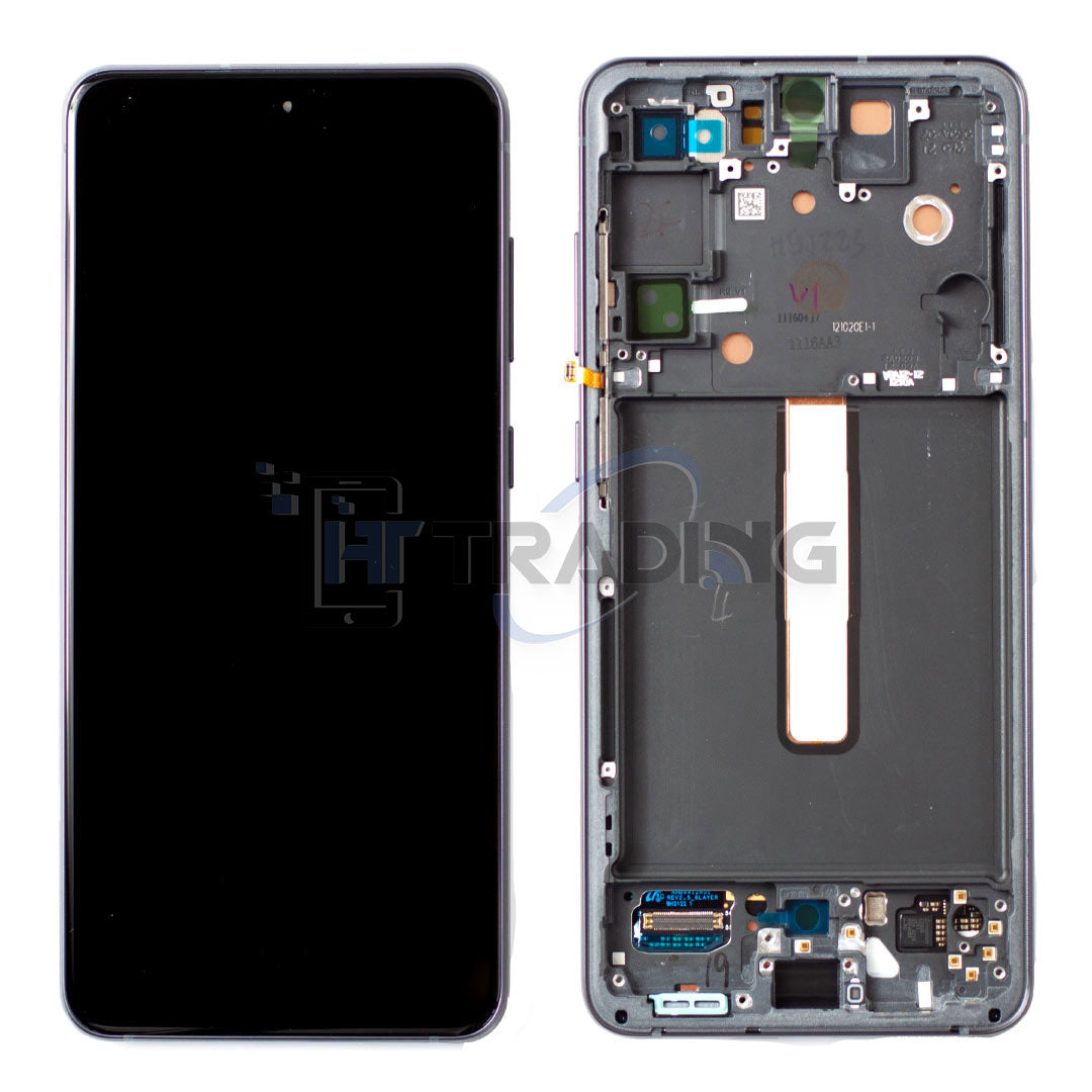 Samsung S21FE SM-S990B Display Graphite schwarz, Service Pack