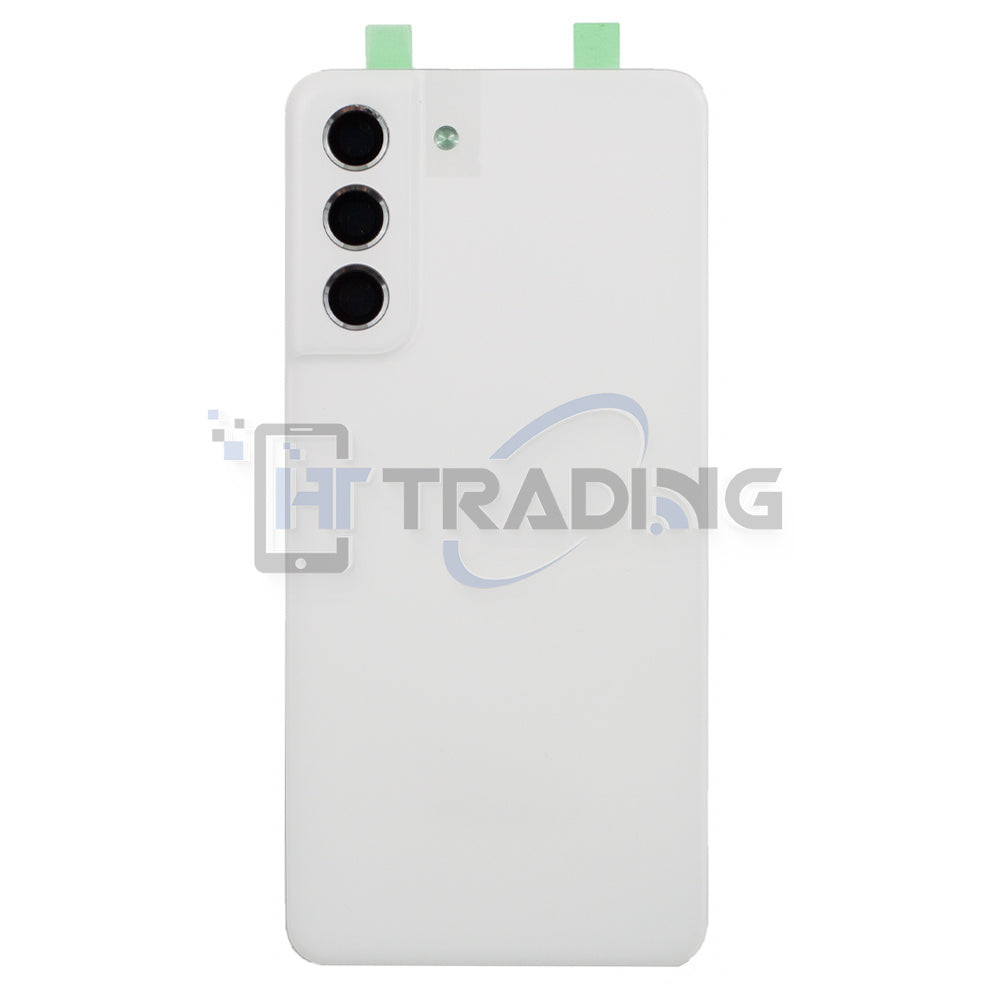 Akkudeckel / Rückseite für Samsung Galaxy S21 FE 5G (G990B) – Weiß inkl. Kameralinse