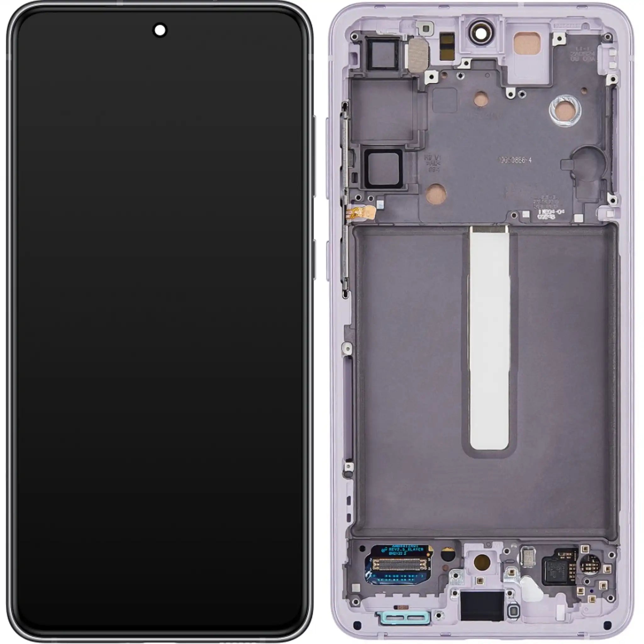 Samsung SM-S990B S21FE Display Violett, Service Pack