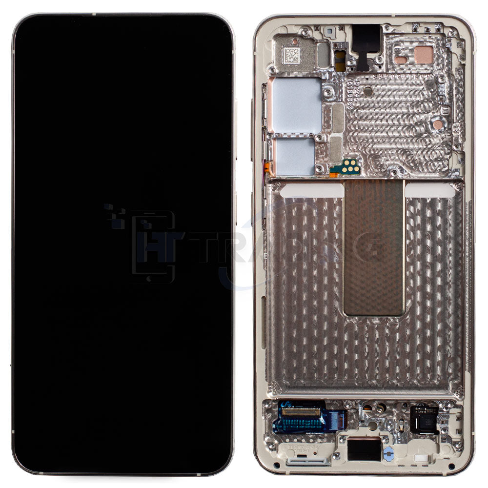 Samsung S23 5G SM-S911B Display cream, Service Pack