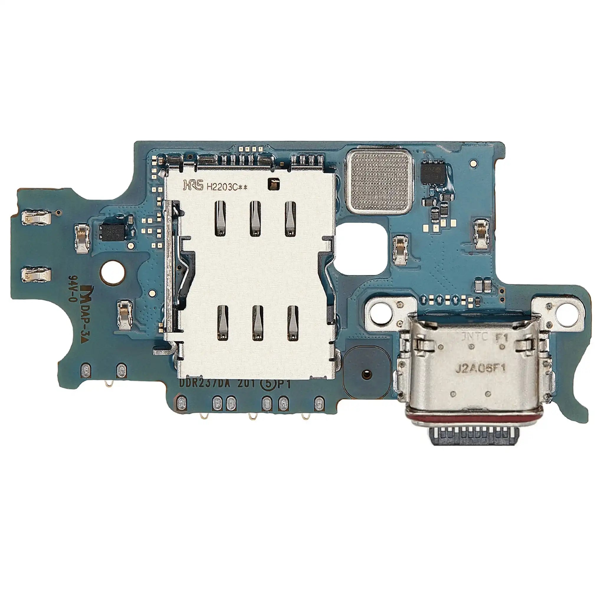 Samsung S23 Plus S916B Ladebuchse mit Mikrofon & SIM Reader – Original Ersatzteil