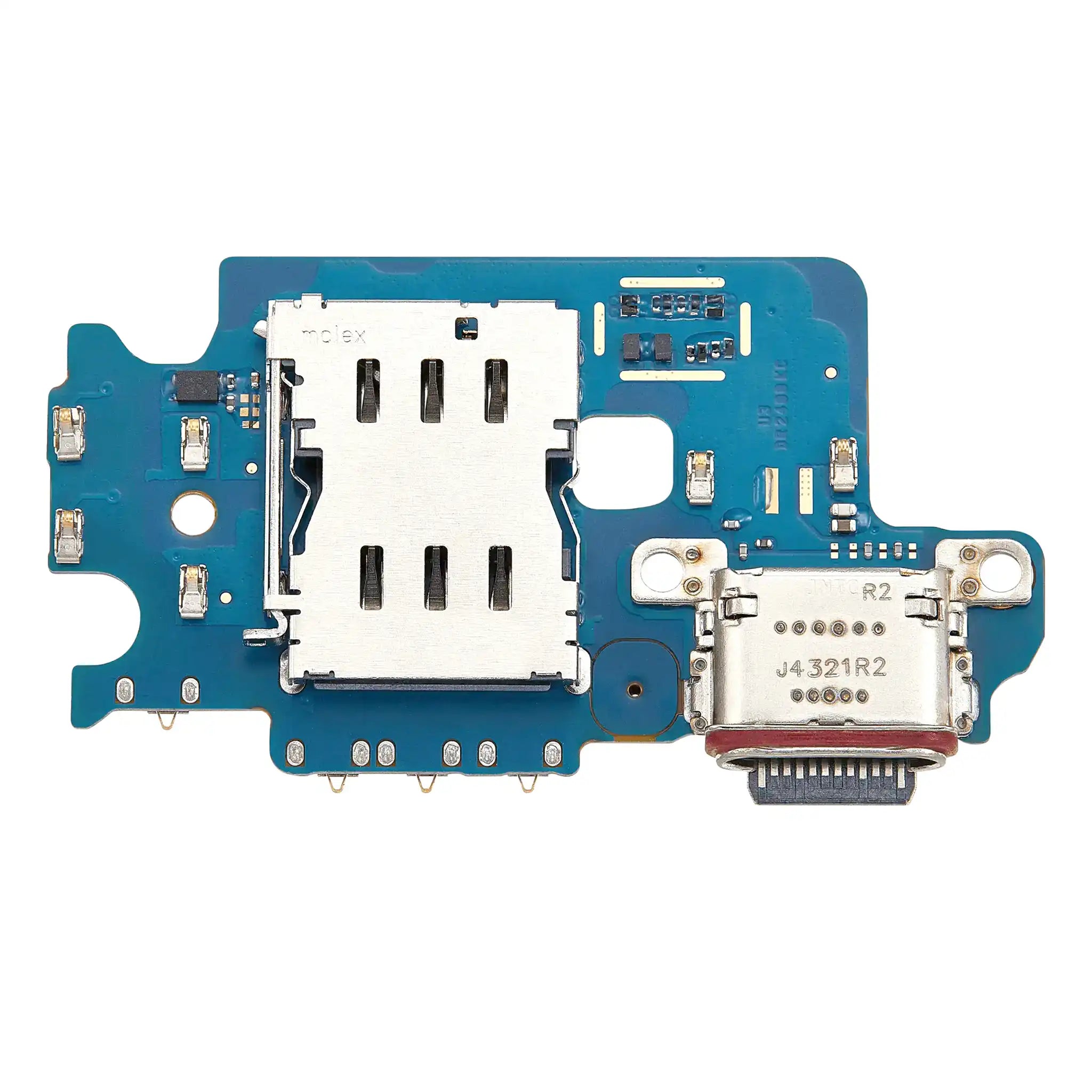 Samsung S24 S921B Ladebuchse mit Mikrofon & SIM Reader – Original Ersatzteil