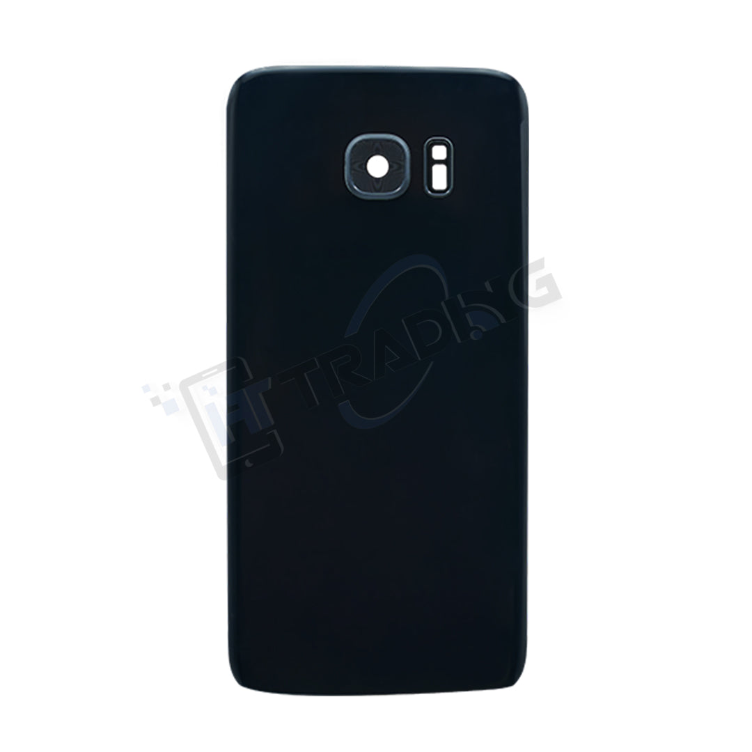Akkudeckel / Rückseite für Samsung Galaxy S7 (G930F) – Schwarz inkl. Kameralinse